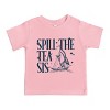 The Juniper Shop Spill The Tea Sis Boat Toddler Short Sleeve Tee - 2 of 4