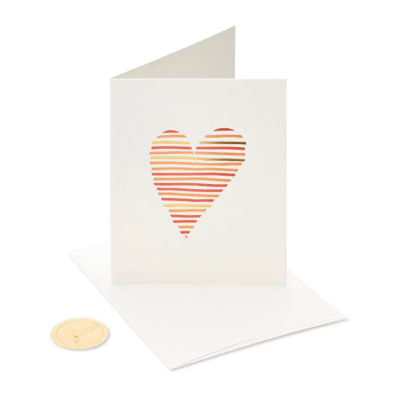 Letterpress Heart Card - PAPYRUS, 1 of 6