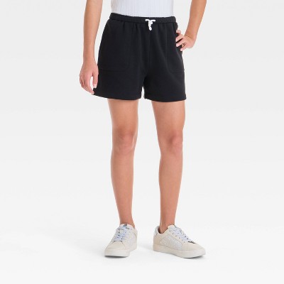 Girls' Fleece Pull-On Shorts - art class™