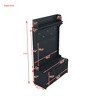 Vynxaria Dark Blue Freestanding Coat Rack with Drawers, 5 Hooks and Storage Bench, Ideal for Entrance Porch - 4 of 4