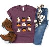 Ghost And Pumpkin Coquette - Youth Short Sleeve Graphic T-Shirt - 3 of 4