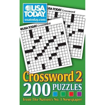 USA Today Crossword 2 - (USA Today Puzzles) by  Usa Today (Paperback)