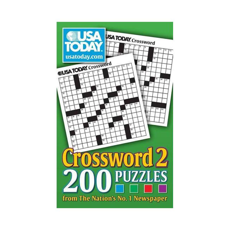 USA Today Crossword 2 - (USA Today Puzzles) by  Usa Today (Paperback), 1 of 2