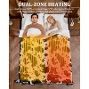 Heated Blanket Electric Throw with Dual Control, Reversible Flannel Heating Blankets, Soft Heated Throws for Couch - 4 of 4