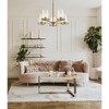 Z-Lite Callista 5 - Light Chandelier in  Rubbed Brass - 4 of 4