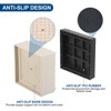 Unique Bargains Square Adjustable Non-Slip Couch Bed Furniture 1300 Lbs Risers - 3 of 4