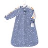 Hudson Baby Infant Premium Quilted Long Sleeve Sleeping Bag and Wearable Blanket, Space 2Pk - 2 of 2
