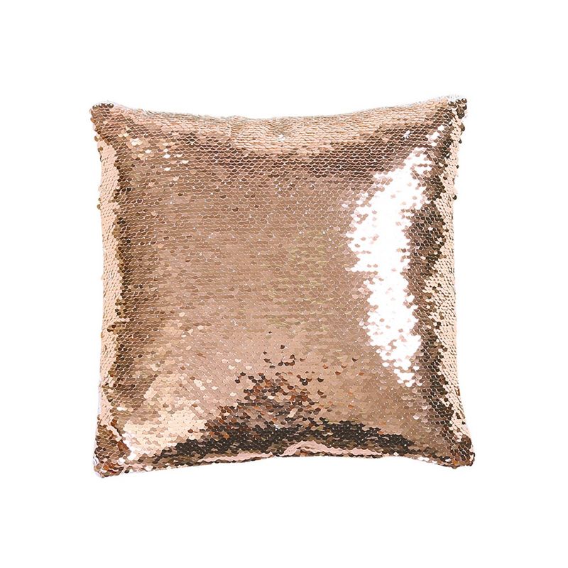 Mermaid Sequins Throw Pillow Pink/White - Lush D&#233;cor, 4 of 8