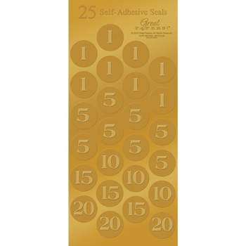 Teacher Created Resources TCR1276 Stars Foil Stickers, Gold - 294 count