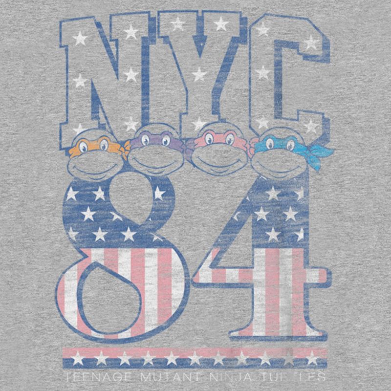 Boy's Teenage Mutant Ninja Turtles Patriotic NYC 84 T-Shirt, 2 of 6