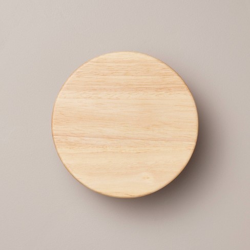 Rustic round wooden board with handle - Perfectly Lovely Interiors