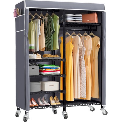 Target clothes best sale rack on wheels