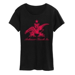 Women's - Budweiser - King Of Beers Short Sleeve Graphic T-Shirt - 1 of 4