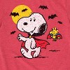 Boys' - Peanuts - Vampire Snoopy and Woodstock Short Sleeve Graphic T-Shirt - 2 of 4
