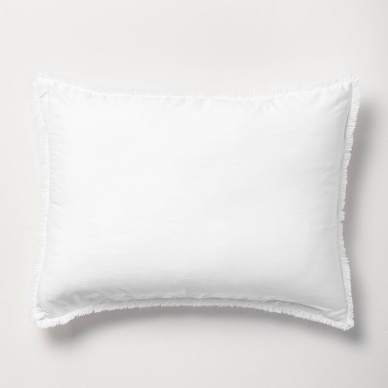 Heavyweight Linen Blend Comforter Sham - Casaluna™, 5 of 13