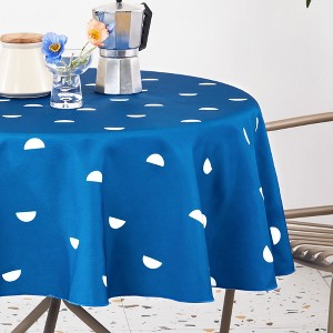 Deconovo Waterproof Printed Tablecloth – Reusable Party Decor - 1 of 4