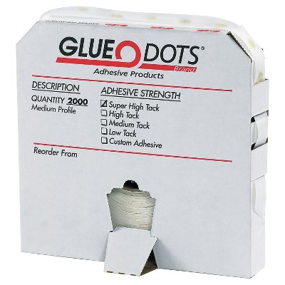 Glue Dots - Craft Size (1/2 - 200 dots per roll)