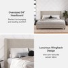 RealRooms Evie Upholstered Wingback Bed - 4 of 4