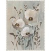 Amanti Art 23"x30" Poppies in Blue II by Silvia Vassileva Framed Canvas Wall Art Print - 4 of 4