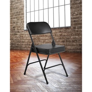 Set of 2 Premium Vinyl Padded Folding Chairs - Hampden Furnishings - 1 of 4