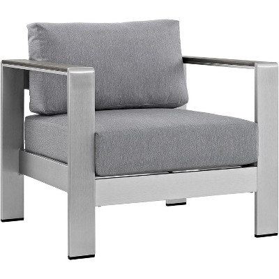 Modway Shore Outdoor Patio Aluminum Armchair