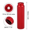 Unique Bargains Universal Aluminum Alloy BMX MTB Bike Bicycle Axle Rear Foot Pegs Footrests Fit 3/8" 2 Pairs - 3 of 4