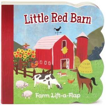 Little Red Barn - by Ginger Swift (Board Book)