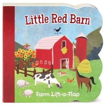 Little Red Barn - by Ginger Swift (Board Book)