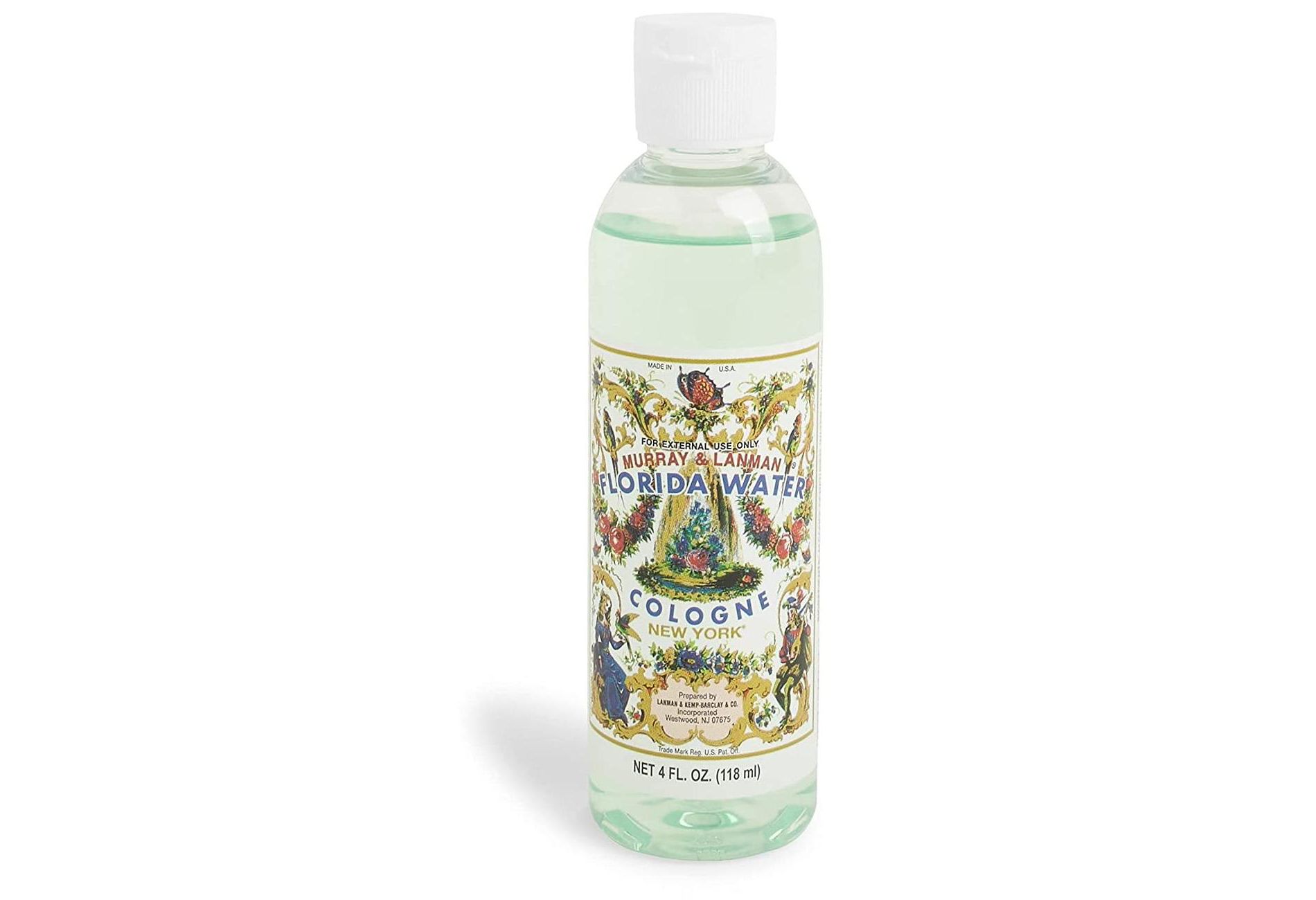 Murray & Lanman Florida Water Cologne Splash, 4 Fl Oz (118 ml)