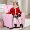 Infans Kids Sofa Recliner Couch Armchair W/Footrest Cup Holder Living Room Bedroom New - 2 of 4