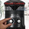 BLACK+DECKER Electric Heater, 360 Surround Portable Heater, Mini Heater with Fan & Adjustable Thermostat, 3 Settings & Manual Controls - image 3 of 4