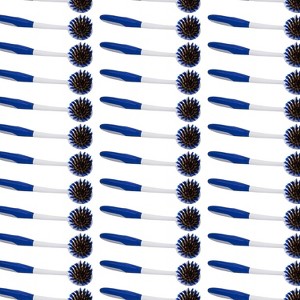 Lola Products Pro Pot N' Pan Brush, Abrasive Cleaning, Poly & Brass Wire Bristles, Comfort Rubber Grip, Use for Caked-On & Baked-On Messes, 36 Pack - 1 of 4