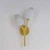 ET2 Lighting Blossom 2 - Light Wall Light in  Natural Aged Brass - 2 of 3