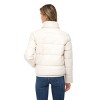 Women's Faux Leather Puffer Jacket, Puffy Coat - S.E.B. By SEBBY - 4 of 4