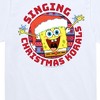 Boys' - SpongeBob SquarePants - Singing Christmas Korals Short Sleeve Graphic T-Shirt - 2 of 4