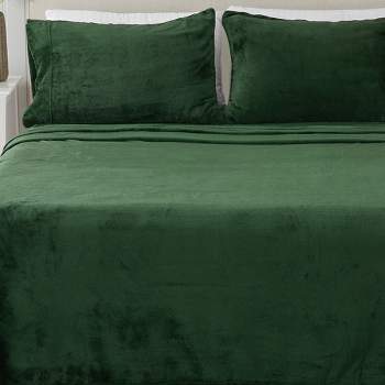 Great Bay Home Cotton Printed Flannel Sheet Set (california King, Olive ...