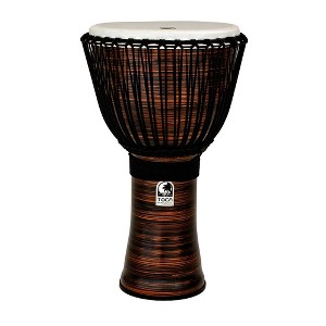Toca Spun Copper Rope Tuned Djembe With Bag 14 in. - 1 of 1