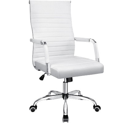 LACOO Mid-Back Faux Leather Desk Chair
