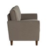 NicBex Couches for Living Room 1pc Comfort Sofa Set Chair Velvet Upholstered Sofa Plush Seatbacks with Solid Wood Frame - 3 of 4