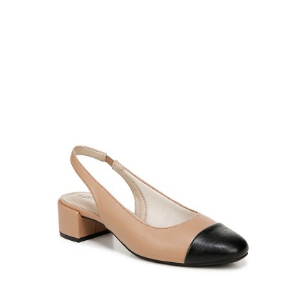 LifeStride Womens Becoming Slingback Block Heel Pumps