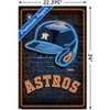 Trends International MLB Houston Astros - Neon Helmet 23 Unframed Wall Poster Prints - 3 of 4
