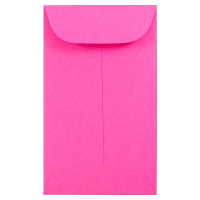 JAM Paper 50pk Brite Hue Coin Envelopes