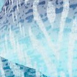aqua blue abstract geo