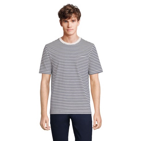 Lands' End Men's Super-t Short Sleeve T-shirt With Pocket - Medium ...