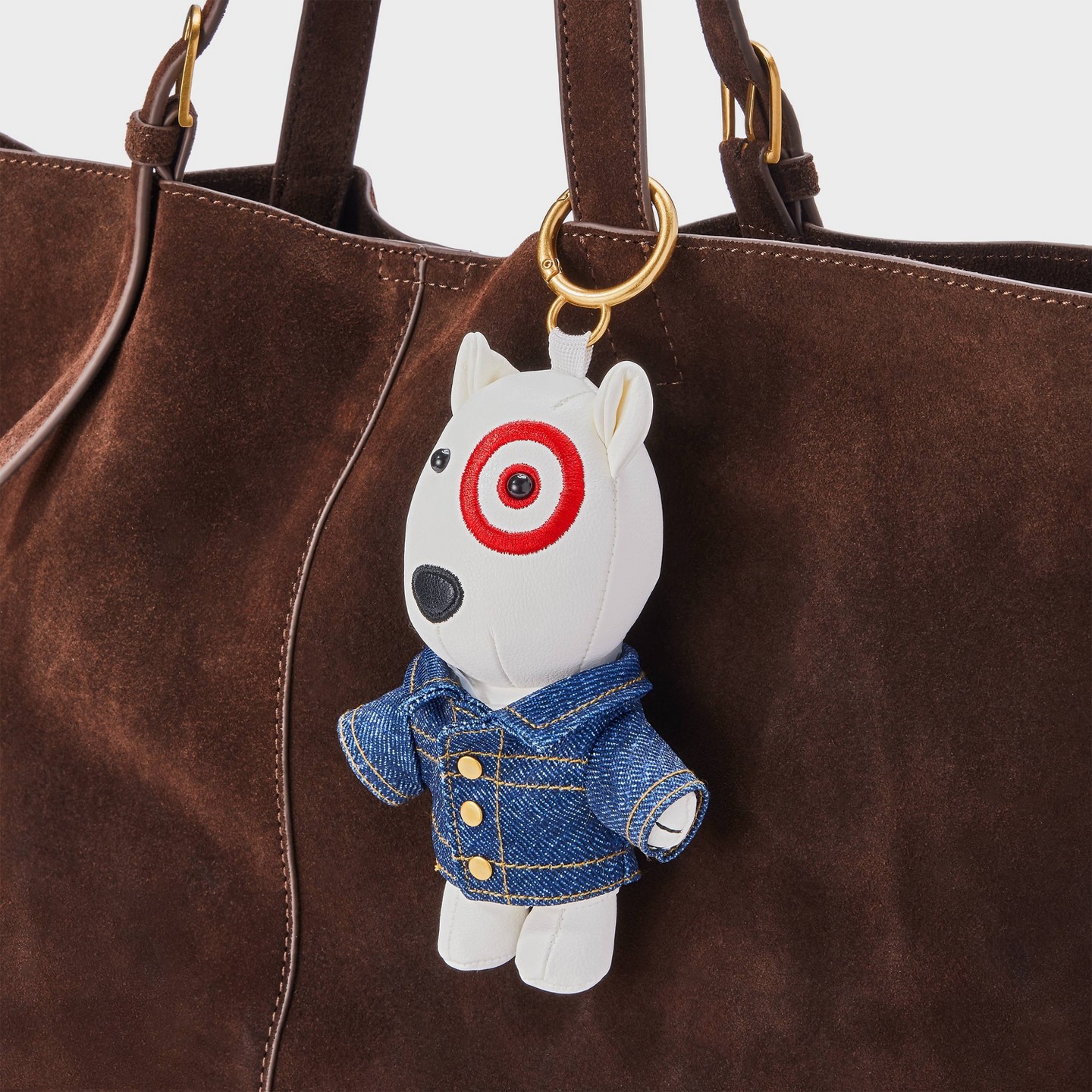 Брелок Universal Thread Blue Jeans Bullseye Bag Charm, цвет: Синий — фото 2