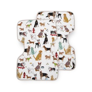 Little Unicorn Cotton Muslin Burp Cloth - 2pk - 1 of 4
