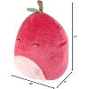 Squishmallows 10-Inch Cherry The Cherry - Official Jazwares Plush - Collectible Soft & Squishy Fruit Stuffed Animal Toy - Gift for Kids, Girls & Boys - 4 of 4