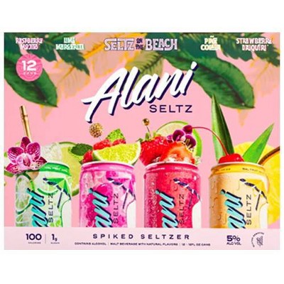 Alani Seltz on the Beach - 12pk/12 fl oz Cans