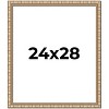 PosterPalooza | 24x28 Modern Bamboo Picture Frame, UV Acrylic, 5 Finishes - 2 of 4