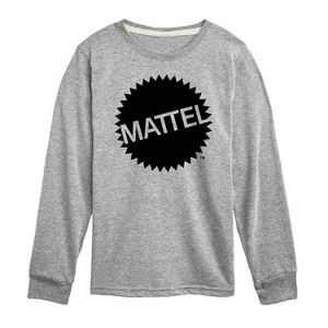 Boys' - Mattel - Mattel Original Logo Long Sleeve Graphic T-Shirt - 1 of 3